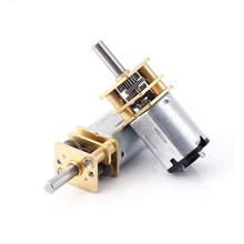 GA12-N20 Gear Motor, 6V 100RPM Mini Reduction Motor with Metal Gear for Car Robot Model DIY Model Car Toy Motor (2pcs)
