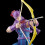 Marvel S  rie Hasbro Legends Hawkeye com Vingadores Sky-Cycle 60   anivers  rio colecion  vel 6 polegadas Figura 8