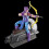 Marvel S  rie Hasbro Legends Hawkeye com Vingadores Sky-Cycle 60   anivers  rio colecion  vel 6 polegadas Figura 5