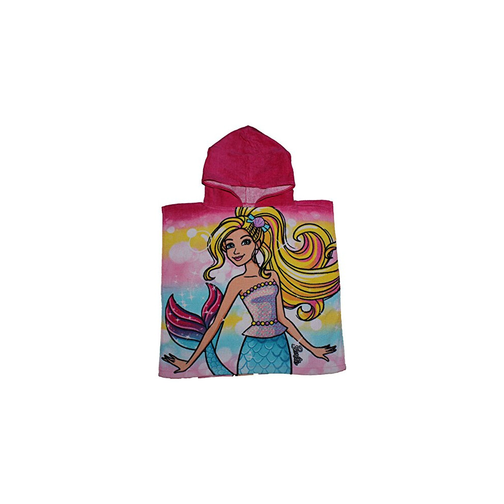 and Friends Mermaid Childrens Hooded Poncho