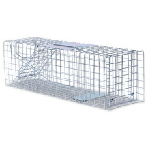 Marten Trap Wire Box Live Trap, Quick and Easy Catch, Weatherproof and Robust Trap, Marble, Trap for Mader, 19.3 x 61 x 18.5 cm, 05378
