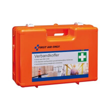 First-aid Box, First-aid case, Emergency kit, DIN 13169 Contents, Wall-mountable, Portable, Small, P-10033