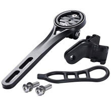 Aluminium Alloy Bicycle Computer Mount for Road Bike Integrated Handlebar,Compatible with Garmin Edge 130 200 500 510 520 810 820 1000 1030 and Gopro