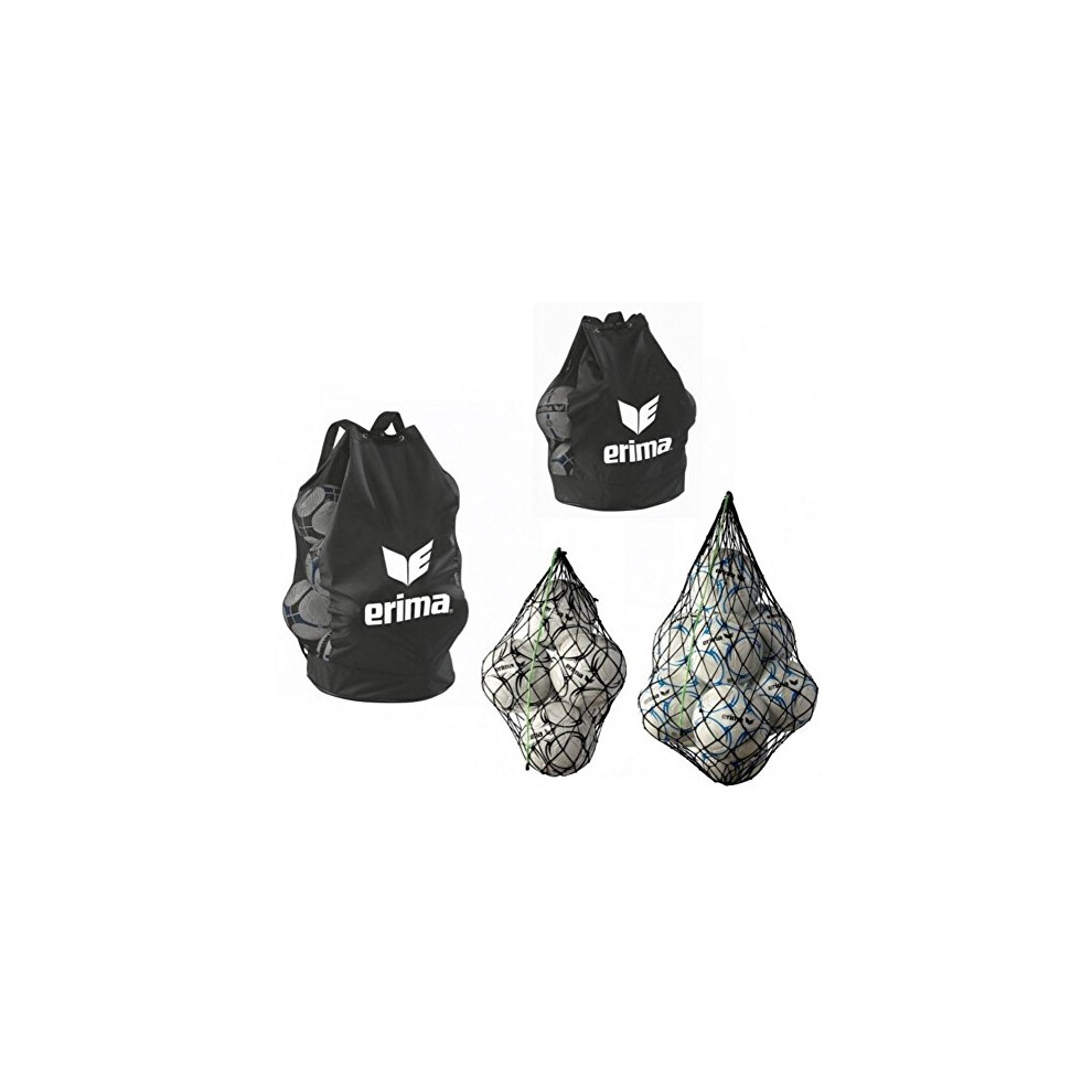 Unisex Erima Multi Functional Net for 10 Balls Black Green, Black/Green, One Size UK-image-OPC-PDWCDF6-NEW