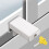 Window Locks,Window Locks Security Door Stopper Window Security Aluminum Sliding Window Locks with Key Window Lock Baby Proof Adjustable Safety Window 1