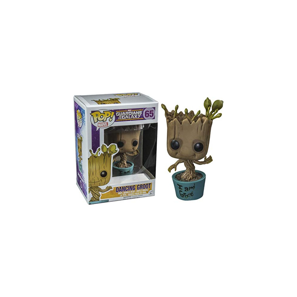 POP! Marvel: Guardians Of the Galaxy - Dancing I Am Groot - Guardians Of the Galaxy - Collectable Vinyl Figure - Gift Idea - Official Merchandise -