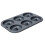 17851045 Non-Stick 6 Cup Doughnut/Bagel Pan, Gray 1
