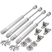 Gas Lift Strut, JESSTOLO Kitchen Cupboard Wardrobe Cabinet Door Pneumatic Support Gas Spring Strut Damper Hinge with 100N for Flap Fittings Soft