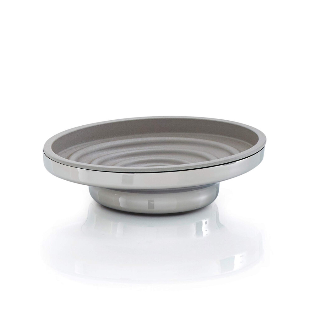 Oblique, Soap Dish. Made from 18/10 stainless steel. Easy to clean.