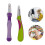 2PCS Seam Rippers Handy Stitch Unpicker Sharp Sewing Seam Thread Remover with Ergonomic Handles for Sewing Crafting Removing Threads with 5Pcs Needle 4
