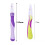 2PCS Seam Rippers Handy Stitch Unpicker Sharp Sewing Seam Thread Remover with Ergonomic Handles for Sewing Crafting Removing Threads with 5Pcs Needle 2