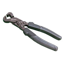 Compound Action Tile Nippers, Tile Working Tool with Tungsten-Carbide Trimming Tips, Mosaic Trimmer Nipper Cutter, Tile Pliers 9-Inch