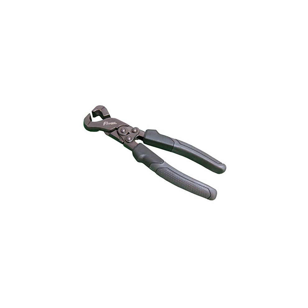 Compound Action Tile Nippers, Tile Working Tool With Tungsten-Carbide Trimming Tips, Mosaic Trimmer Nipper Cutter, Tile Pliers 9-Inch 799670037033