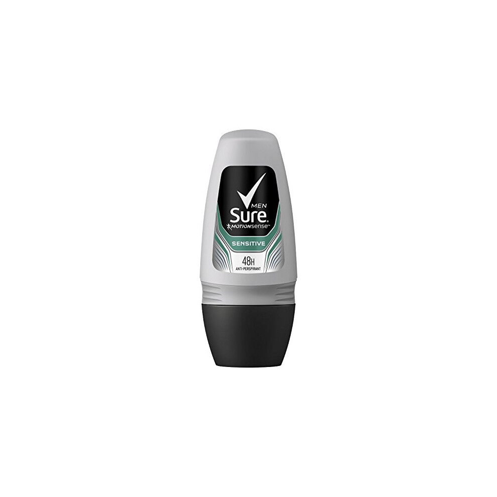 Sure Sensitive Roll On Male Deodorant, 50Ml