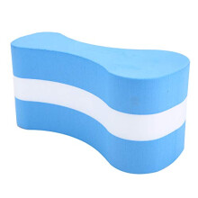 Pull Float, Pull Buoy Leg Float Waterproof for Fitness for Swimming for Beginners(Blue and white)