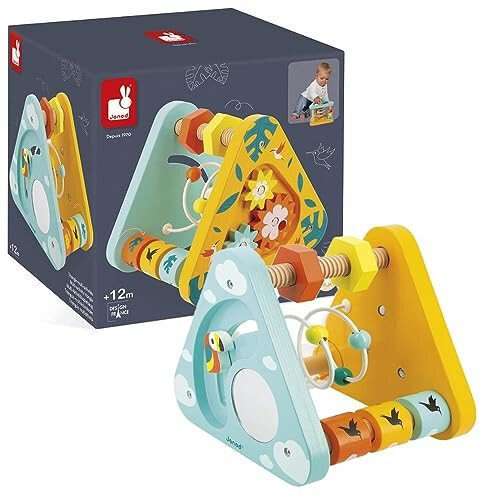 Janod Triangolo Multi-Attività Tropik