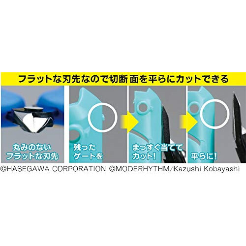 Nipper GH-SG-01 Plastic Cutting Nipper Blue for Plastic Models Japan Import 1