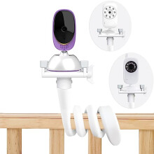 Baby Camera Mount Stand Compatible with BT Baby Monitor, Baby Monitor Holder,Baby Monitor Shelf Mount Baby Camera Stand for Crib Nursery Compatible