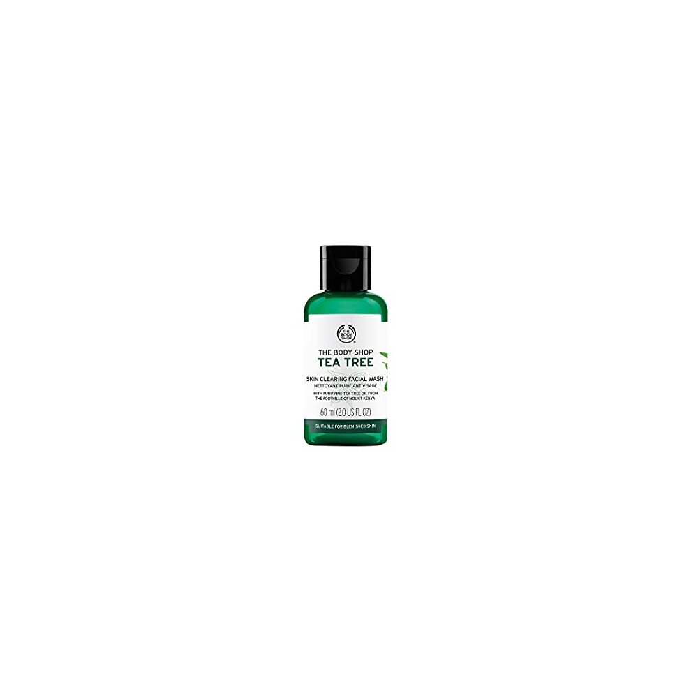 Tea Tree Facial Wash 60 ml Travel Size