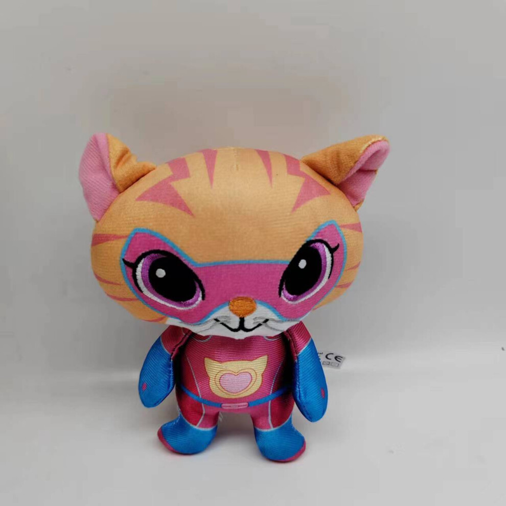 (Ginny) Superkitties Plush Toys Anime Bitsy Buddy Ginny Sparks Cartoon Children Gift