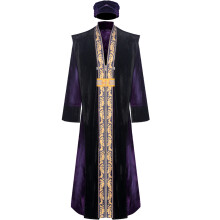 (XL Adult) Potter Harry Magic School Professor Albus Dumbledore Cosplay Robe Costume