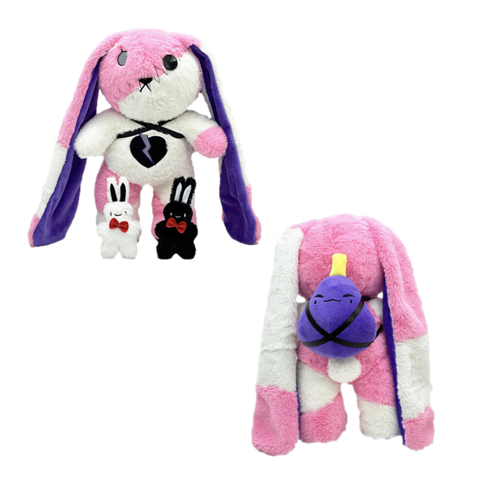 Bpd Rabbit Plush Toy Stuffed Animal Doll With Pp Cotton Filling Unique Creative