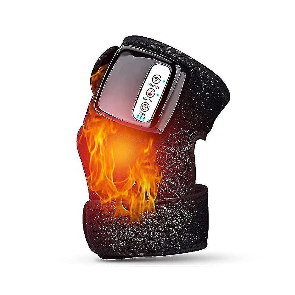 Heated Knee Pad For Arthritis, Vibration Knee Massager Joint Pain Relief Kvp