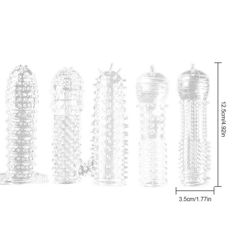 G Delay Condom Set With Extra Stimulation, Erection Aid, Stretchable 2