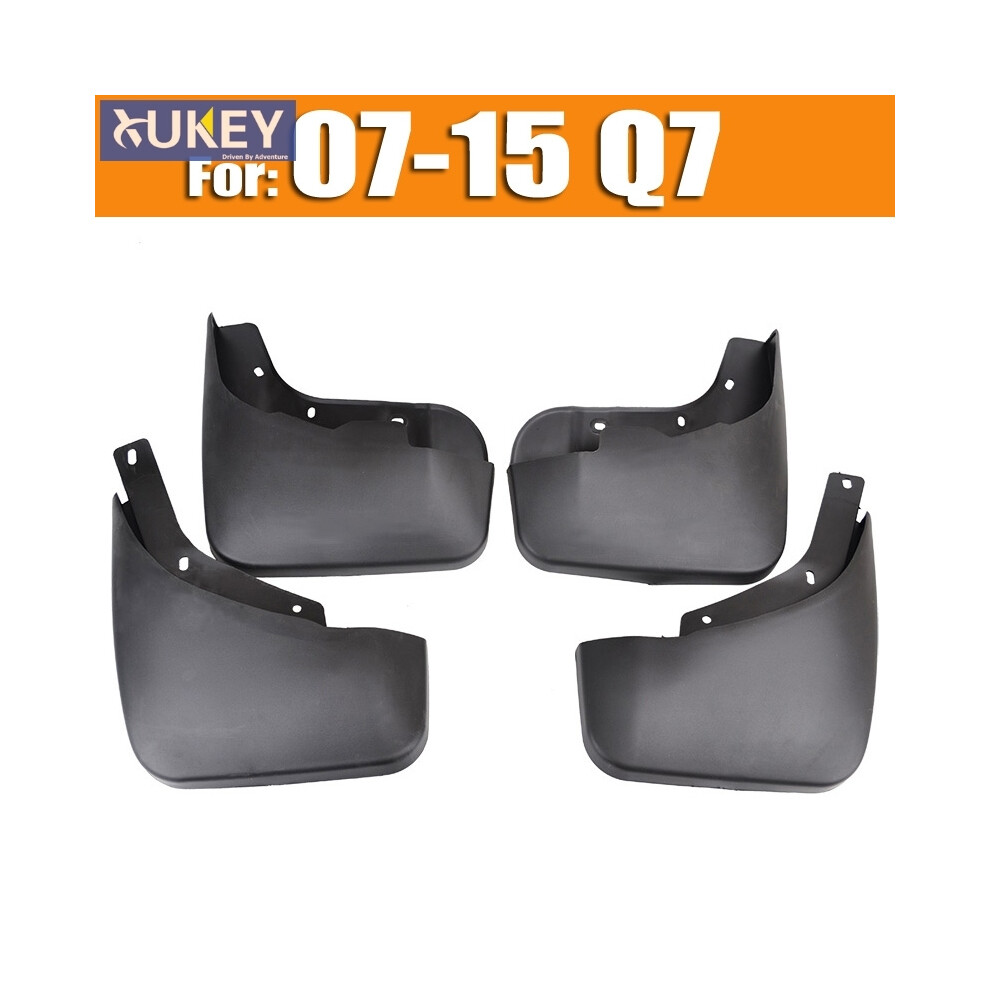 Car Mud Flaps For Audi Q7 2005 - 2015 Mudflaps Splash Guards Mud Flap Mudguards Fender Front Rear 2012 2013 2014 Accessories