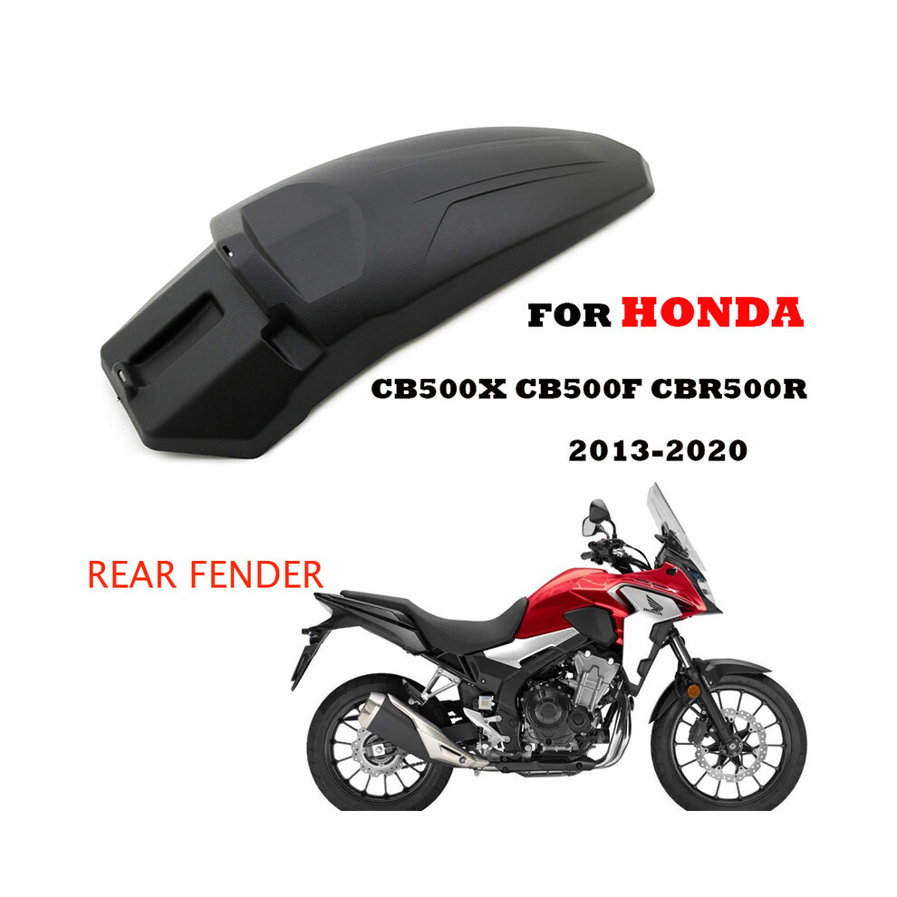Motorcycle For Honda Cb500x Cb500f Cbr500r Cb500r Rear Mudguard Abs Fairing Fender Rear Extender Extension 8721142172760