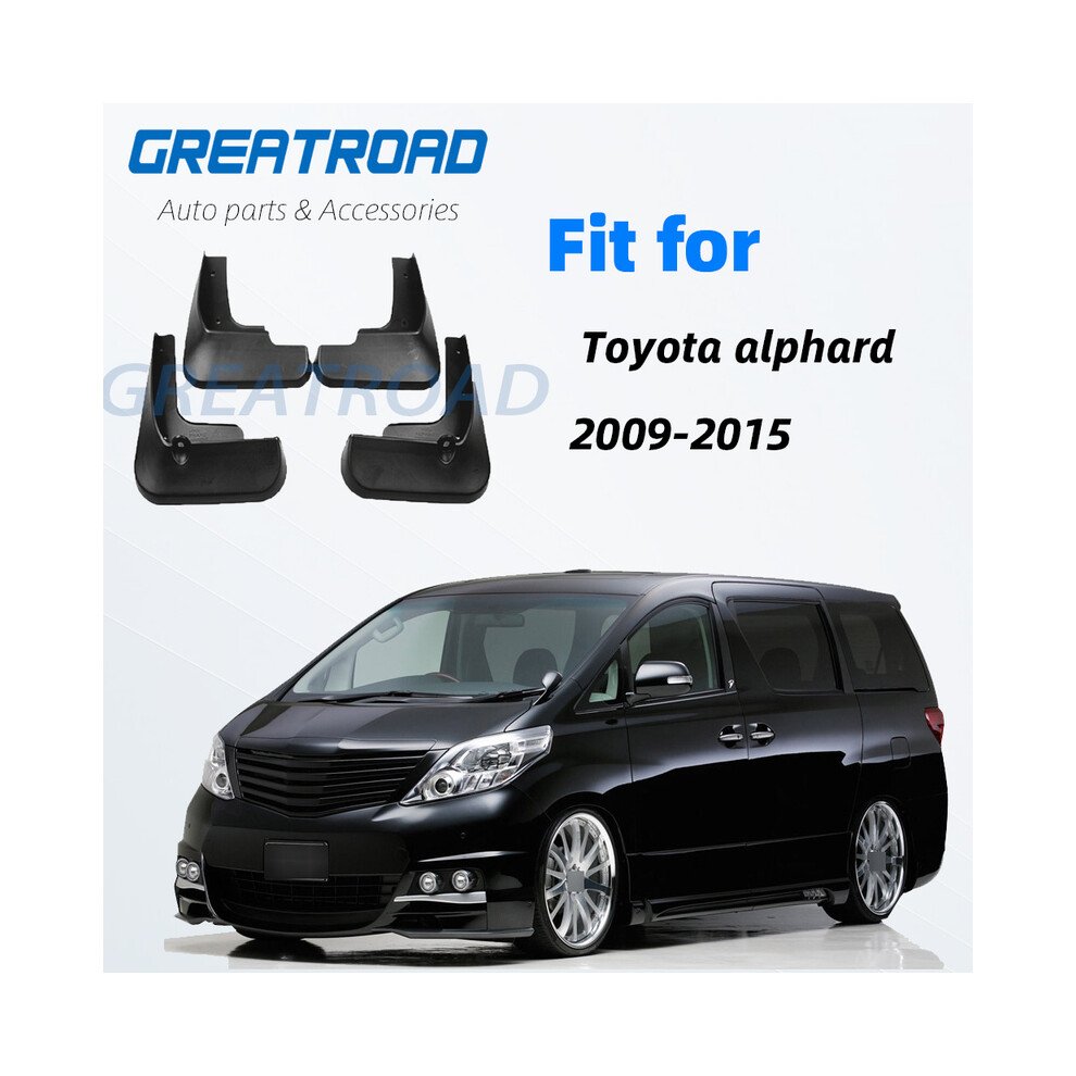 Fit For Toyota Alphard Vellfire 20 Ah20 2009 -2015 Mudflaps Mud Flaps Flap Splash Guard Mudguards Front Rear Accessories 2010 11 8721142171442
