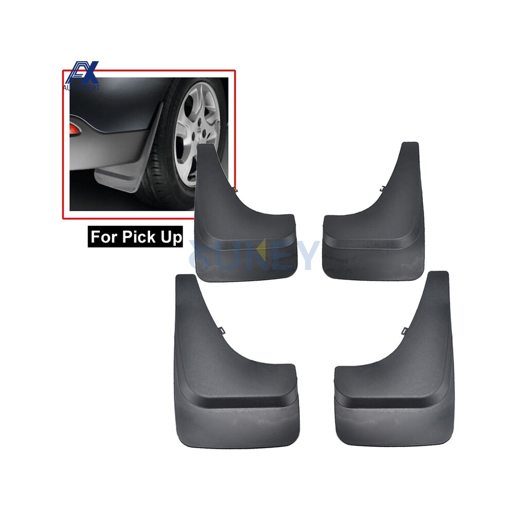 4Pcs Front Rear Mud Flaps Universal Car Accessories For Car Pickup Suv Truck Mudguards Dirty Traps Fender Flares 8721142171725