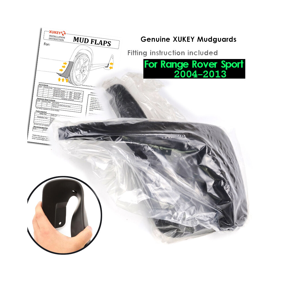 Front & Rear Oe Styled Mud Flap Flaps Splash Guards Fender Car Accessories For Range Rover Sport L320 2005-2013 2012 2010 2011 8721142171923