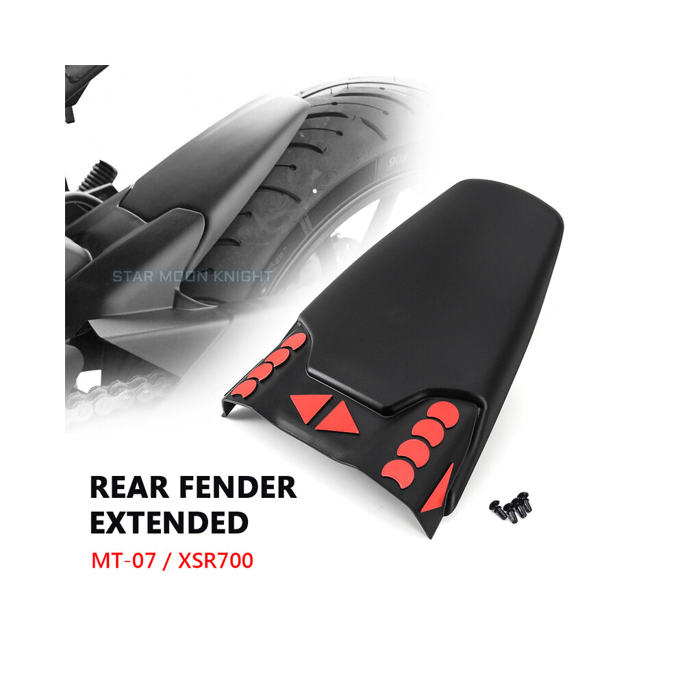 Mt07 Xsr700 Motorcycle Rear Fender Mudguard Extender Extension Refit For Yamaha Mt-07 Mt 07 2013 - 2017 Xsr 700 2016 - 2020 8721142169708