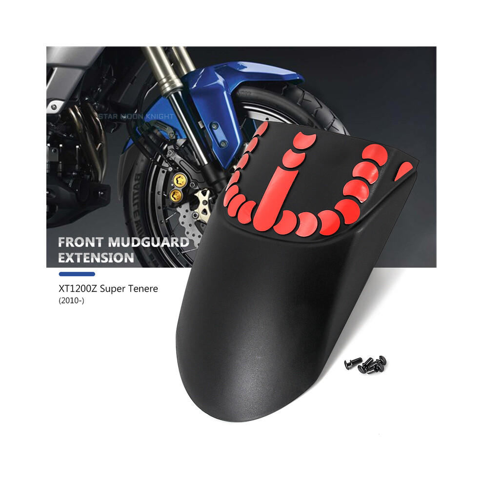 For Yamaha Xtz1200 Xtz 1200 Xt1200z Xt 1200 Z Super 2010 - Motorcycle Front Mudguard Fender Rear Extender Extension 8721142169562