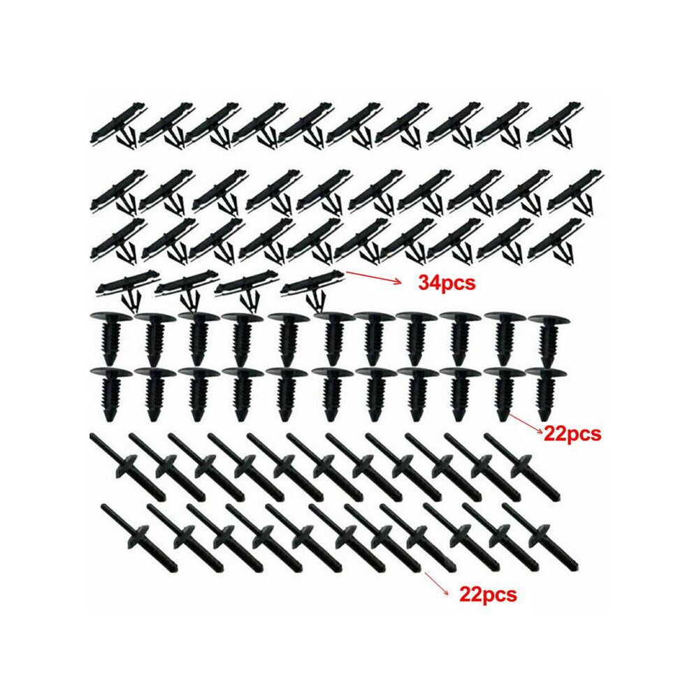 Dropship 78 Pcs Fender Flare Hardware And Tools Clip Assembly Kit For Jeep Wrangler Jk 2007-2017 Hybrid Buckle Car Accessories 8721142168596
