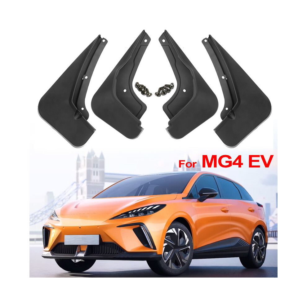 4X For Mg 4 Mg4 Ev Mulan Hatchback 2022 2023 Mud Flaps Splash Guard Mudguards Mudflaps Front Rear Fender Styling Car Accessories 8721142168572