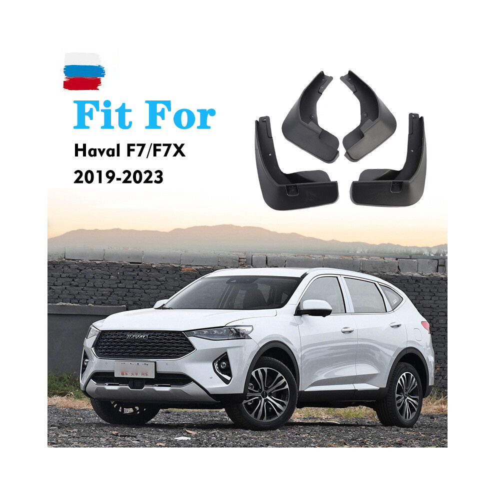For Haval F7 F7x 2019-2023 Mudguard Fender Mud Flap Guards Splash Mudflaps Car Accessories Auto Styline Front Rear 4Pcs 8721142168923