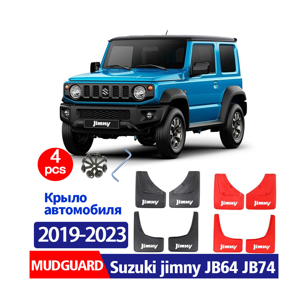 2019-2023 For Suzuki Jimny Jb64 Jb74 Mudguard Fender Mud Flap Guards Splash Mudflaps Car Accessories Mudguards Front Rear 4Pcs 8721142166622