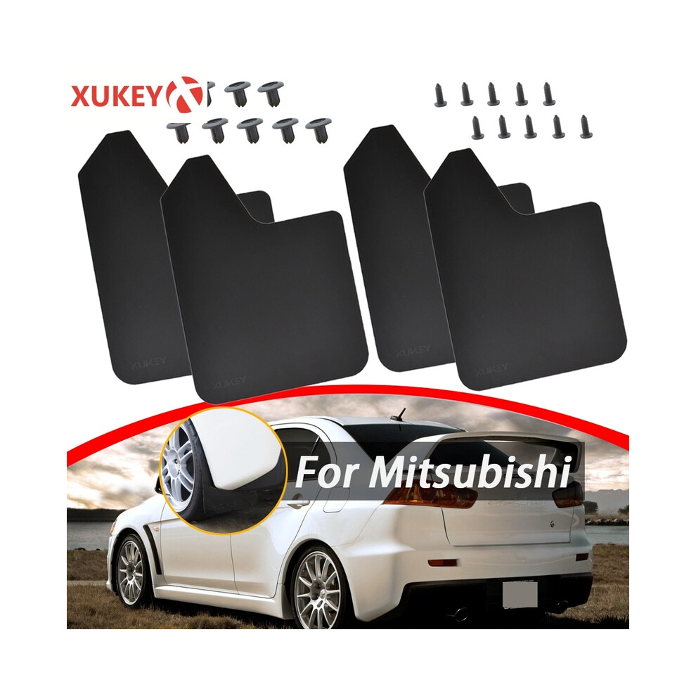 For Mitsubishi Lancer Outlander Sport Evo X Ix Wrc Mirage L200 Triton Pajero Montero Mud Flaps Mudflaps Splash Guards Mudguards 8721142133310
