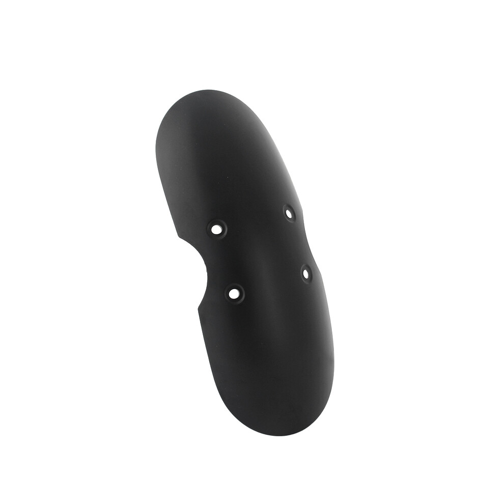 (Matte ) Motorcycle Retro Short Front Fender Cafe Racer Mud Flap Guard Mudguard For Triumph Bonneville T100/Scrambler Thruxton 900 01-16 Black 8721142136014