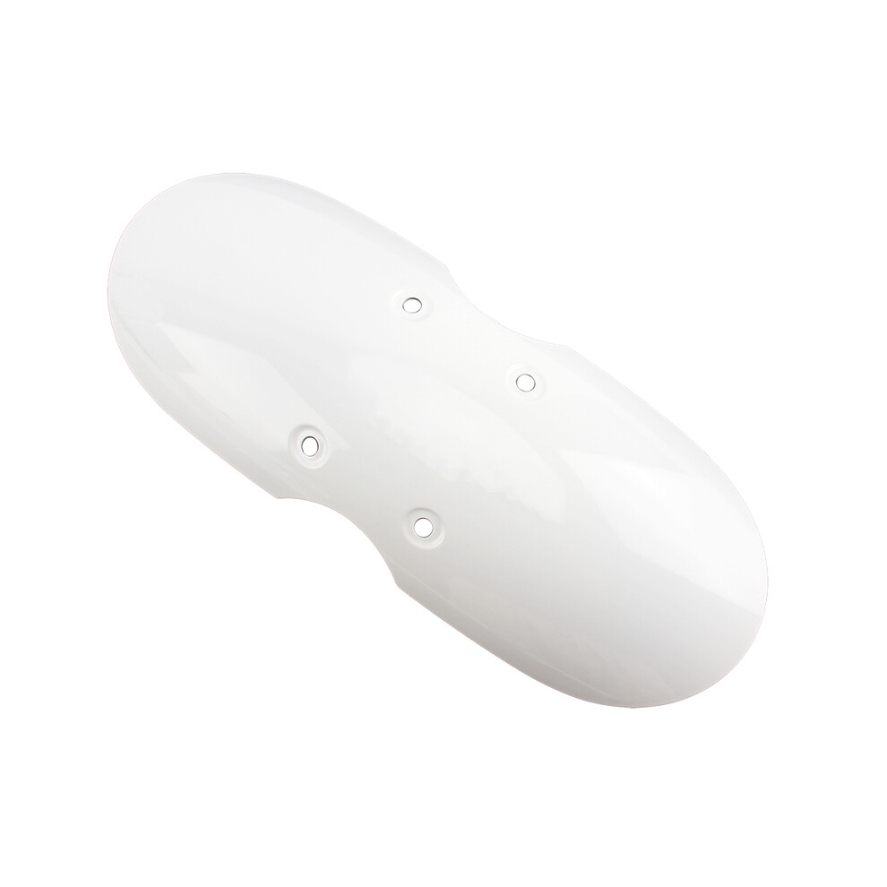(White) Motorcycle Retro Short Front Fender Cafe Racer Mud Flap Guard Mudguard For Triumph Bonneville T100/Scrambler Thruxton 900 01-16 White 8721142136021