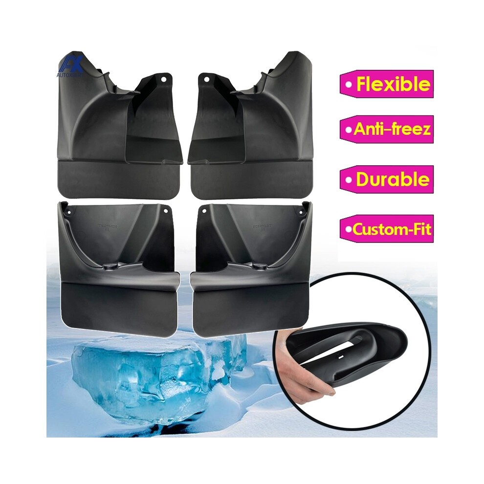 Oe Styled Molded Mud Flaps Mudflaps Splash Guards Mudguards Front Rear Fender For Toyota Land Cruiser Prado Fj120 120 2003-2009 8721142137349