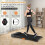 Casart Walking Pad Treadmill Under Desk Treadmill W/ LED Panel Remote Control 5