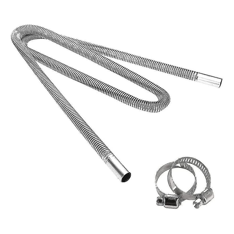 Heater Exhaust Hose, 200Cm Car Heater Exhaust Hose, 25Mm Flexible Diesel Gas Vent Hose 4814698549262