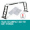 Multi-Purpose Combination Ladder 5.7 M & 2 Scaffold Working Platform 11