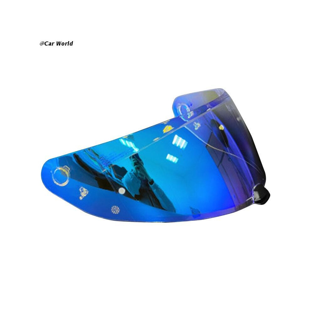 (transparent blue, transparent blue) All Season Helmet Visor For HJC I70 I10 HJ-31 Motorcycle Helmets Len Unisex Windshield