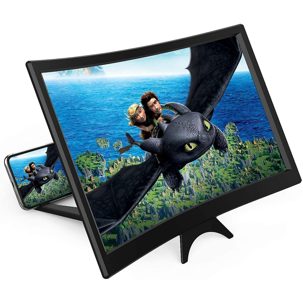 14" Phone Screen Magnifier,movie Screen Magnifying With Curved Surface-9