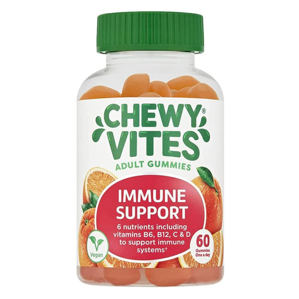 Chewy Vites Adults Immune Support Gummies 60's Vitamins & Minerals Supplement