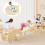 Casart 7-in-1 Reversible Climbing Frame for 3-14 Folding Climber (Multicolour) 7